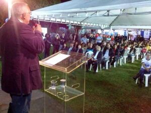 A festa dos 30 anos da Guarda Civil Municipal, foi realizada no Jardim 3 Marias