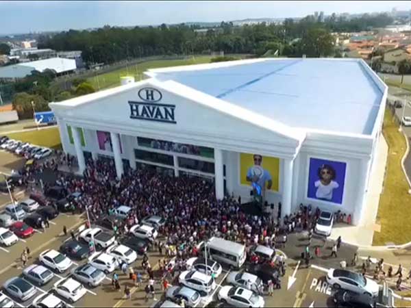 Leia mais sobre o artigo Mais de 45 mil pessoas visitaram a nova loja Havan de Indaiatuba