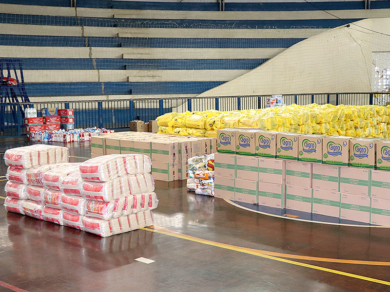 Leia mais sobre o artigo Prefeitura começou, dia 16, a distribuição de cestas básicas arrecadadas