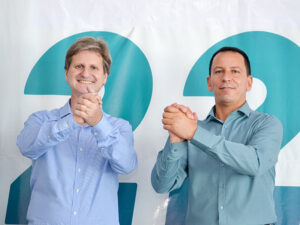 Laerte e Edemilson: chapa terá 8 partidos e o maior número de candidatos a vereadores