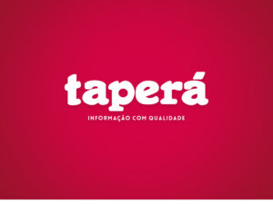 Site do jornal Taperá é completo e tem grande visibilidade em toda a região, atingindo milhares de internautas