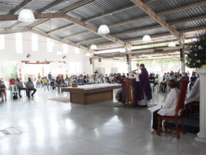 Missa em ação de graças relembrou aniversário de instalação da Paróquia São Benedito