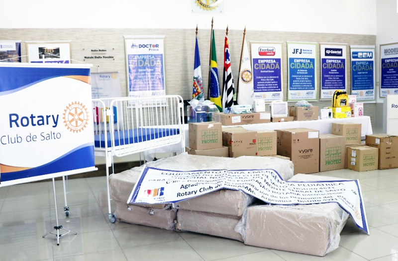 Leia mais sobre o artigo Rotary Club doa R$ 200 mil para Pronto Socorro Infantil em Salto