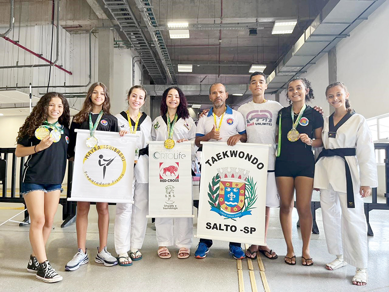 Leia mais sobre o artigo Atletas de Salto fazem história – de novo – no Grand Slam de Taekwondo