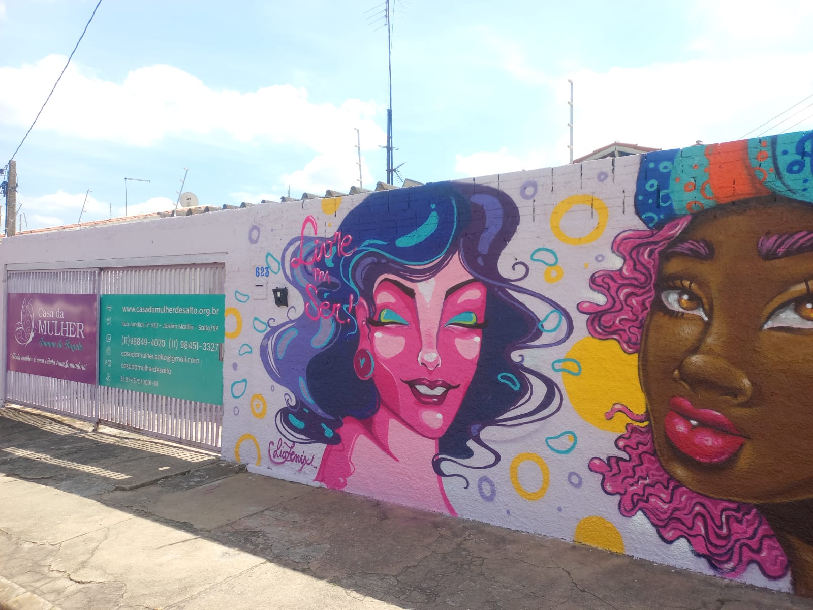 Leia mais sobre o artigo Ação solidária “Graffiti Mulher Cultura de Rua”